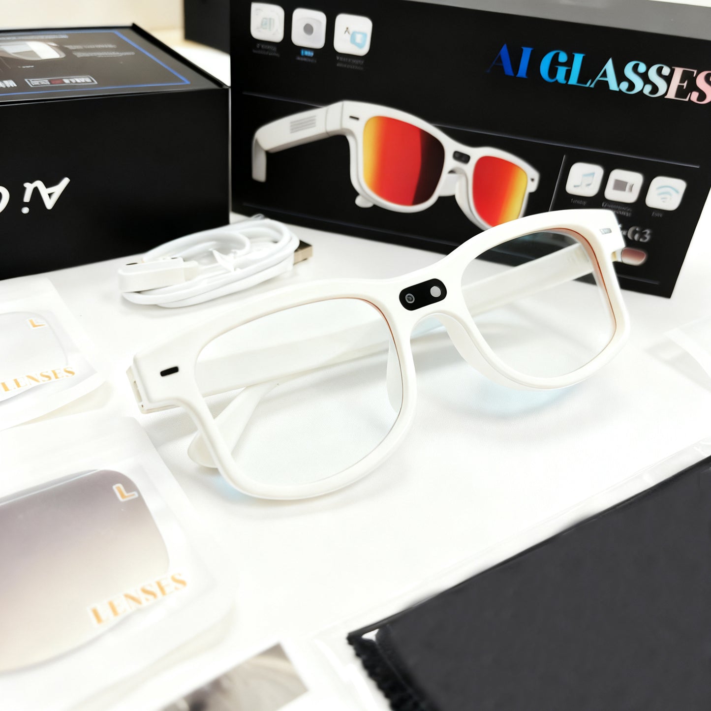 Smart Glasses with Camera and Translation